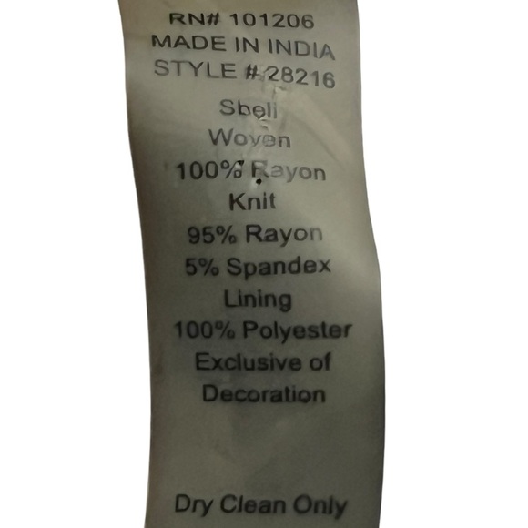 Soft Surroundings Kashmir Tunic Mini Dress LargeEmbroidered Beaded Paisley BOHO - Picture 8 of 10